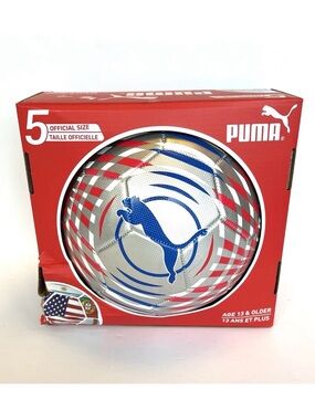 Puma Soccer Fútbol Ball Size 5 Official Size Puma Logo Age 13 & Older New